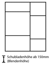 Dringenberg Schubladeneinteilung Kastenwerkbank 150/6 016212